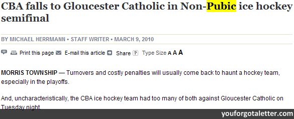 CBA falls to Gloucester Catholic in Non-Pubic ice hockey semifinal